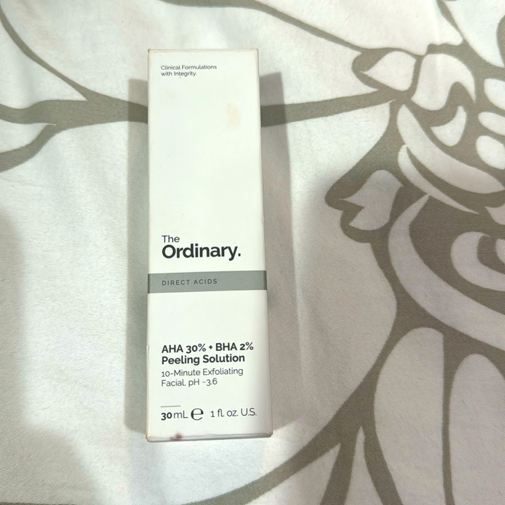 The Ordinary AHA peeling solution